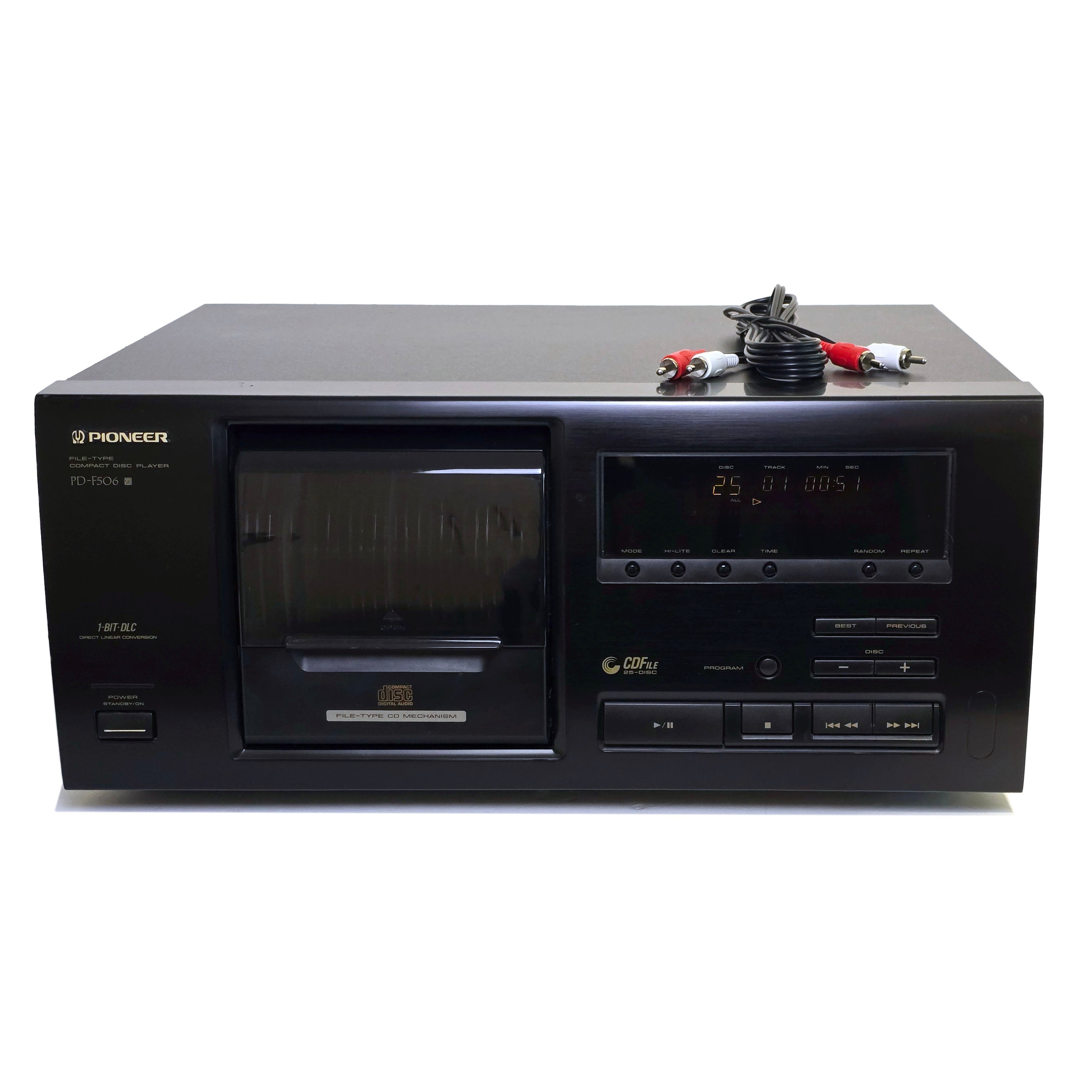 Pioneer PD-F506 25-Disc CD Changer Player - Refurbished – VCR-DVD.com