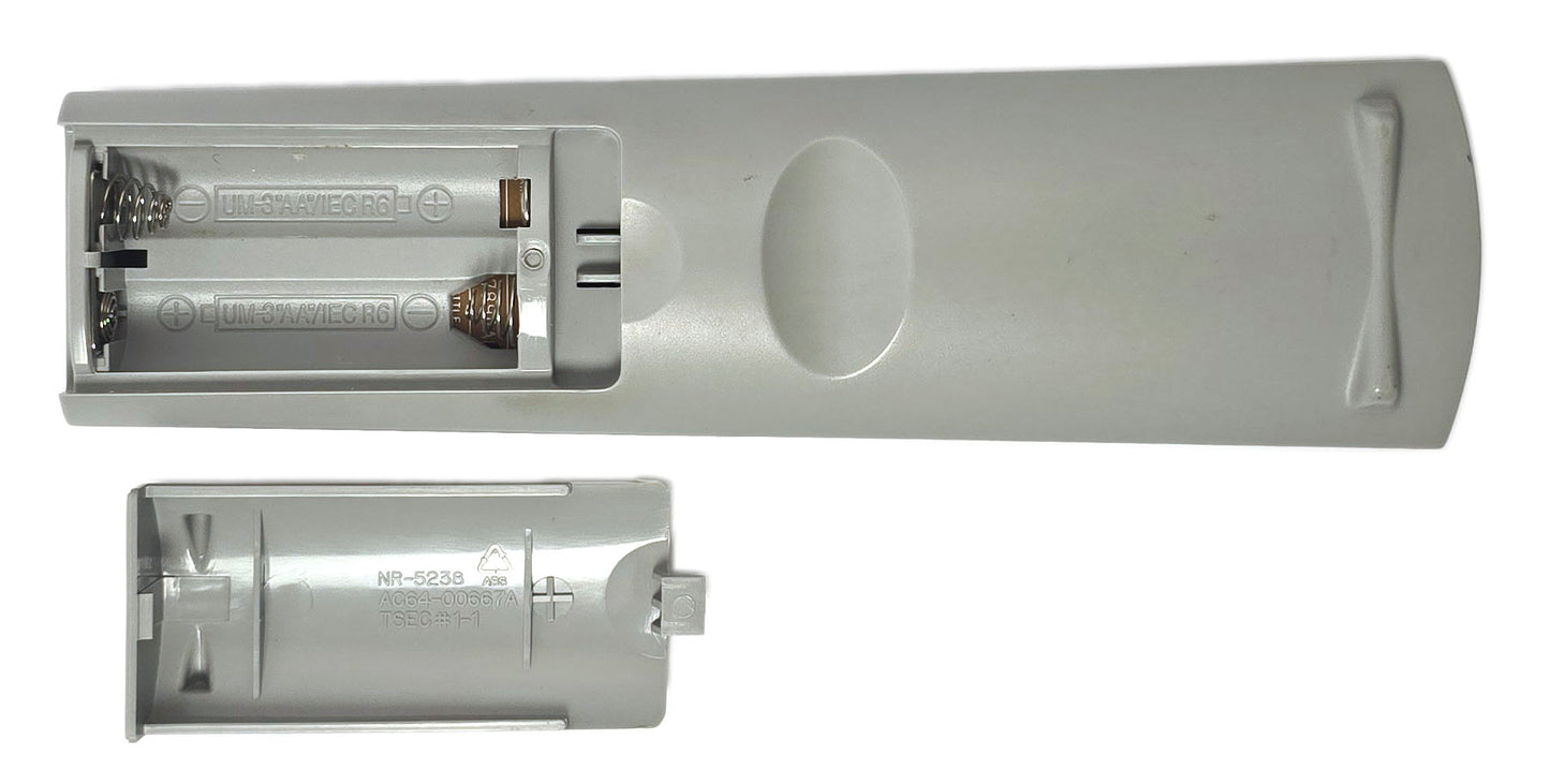 Samsung 00058K Remote Control for DVD-V2000 DVD-V7070 VCR/DVD Combo - Battery Compartment