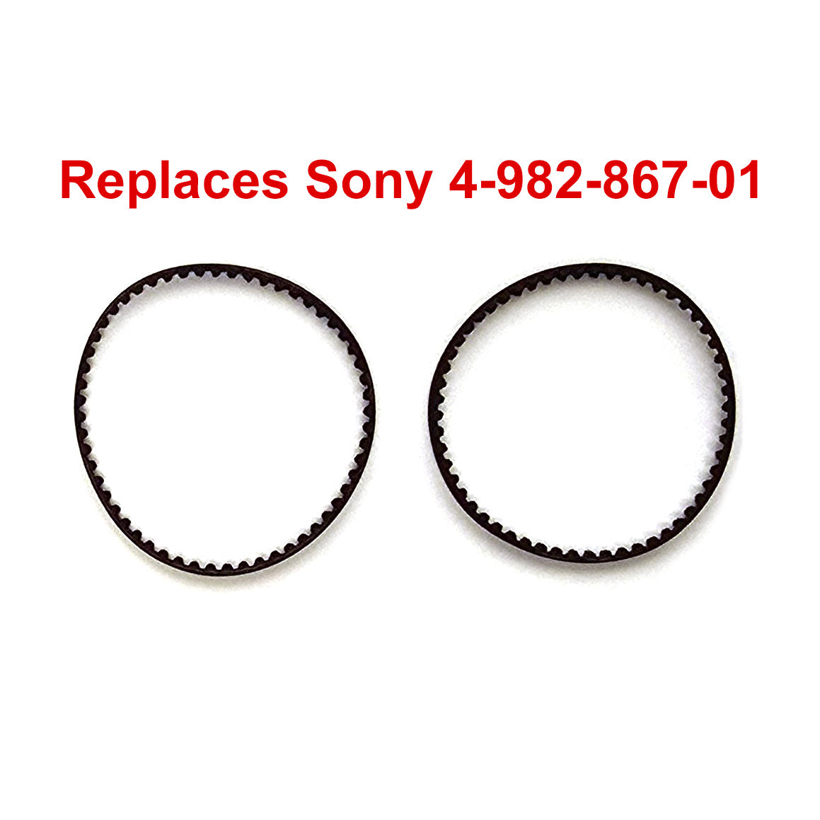 Replacement Belt Kit for Sony 200-Disc CD Changers, 4-982-867-01