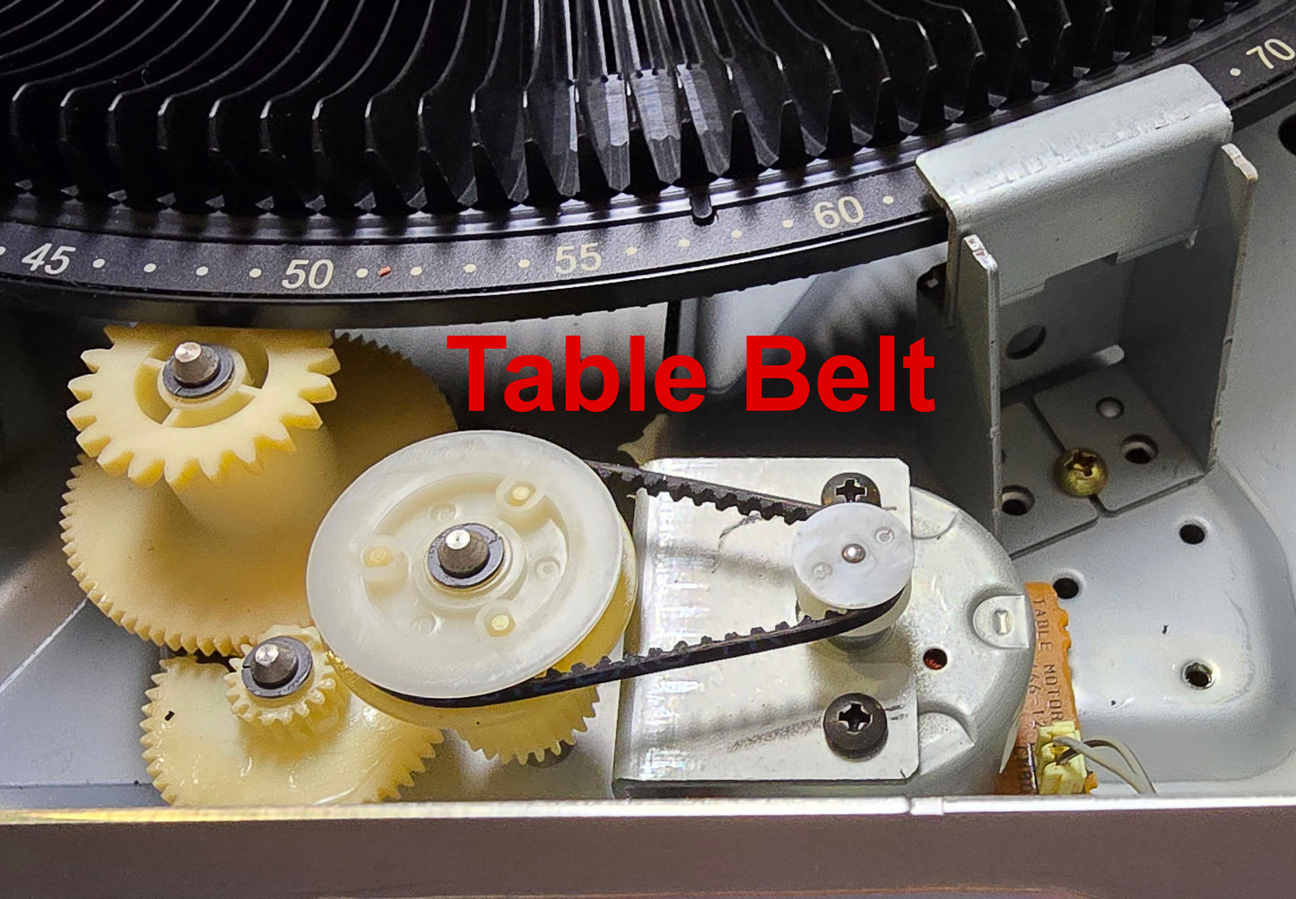 Replacement Belt Kit for Sony 200-Disc CD Changers, 4-982-867-01 - Table Belt