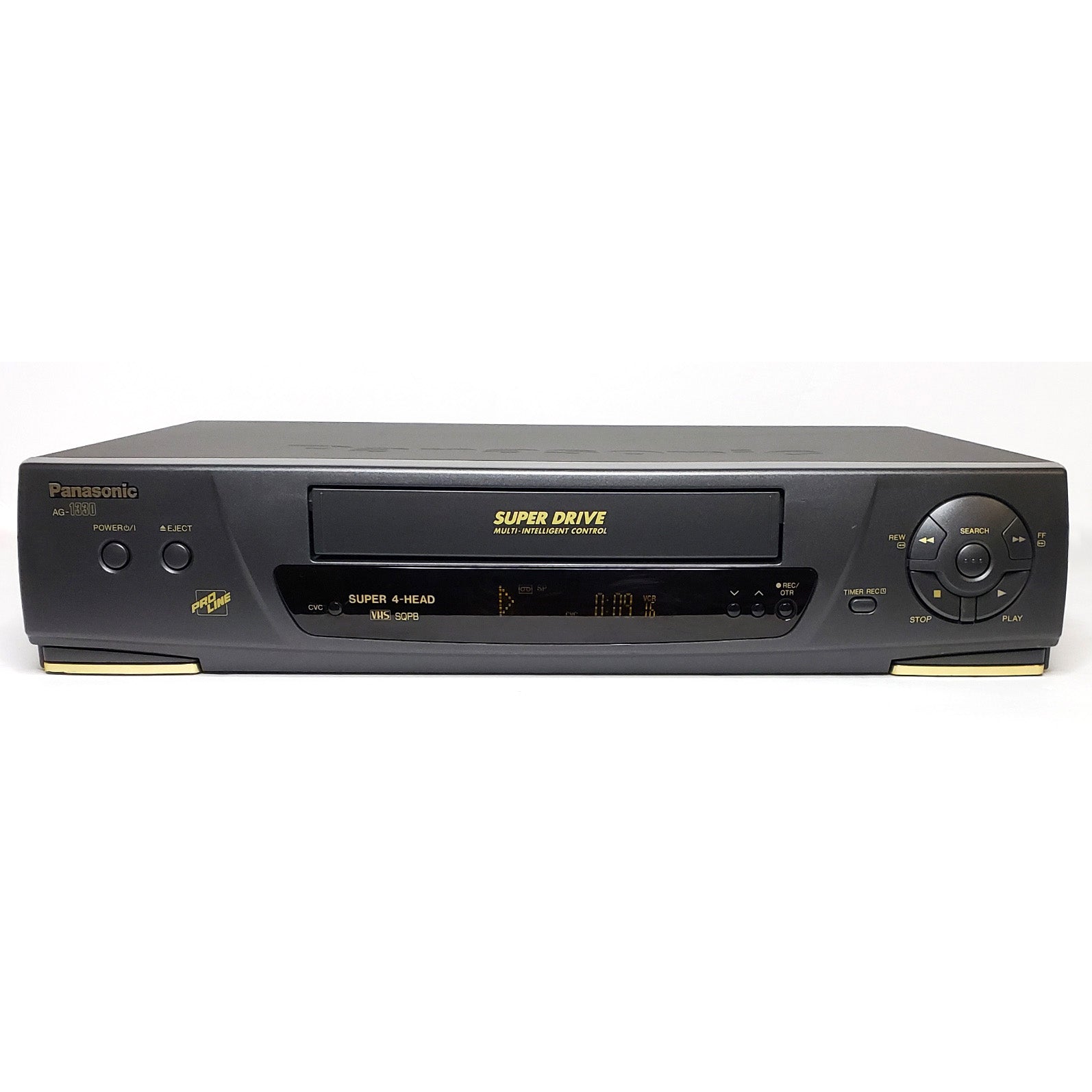 NUEVO PANASONIC AG-1340 Super Drive VCR VHS Reproductor Línea Pro con  Control Remoto EUR 135,12 - PicClick ES