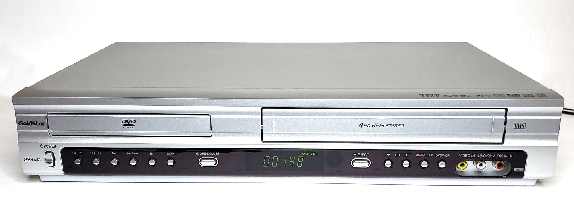 LG (Goldstar) GBV441 VCR/DVD Player Combo - Front