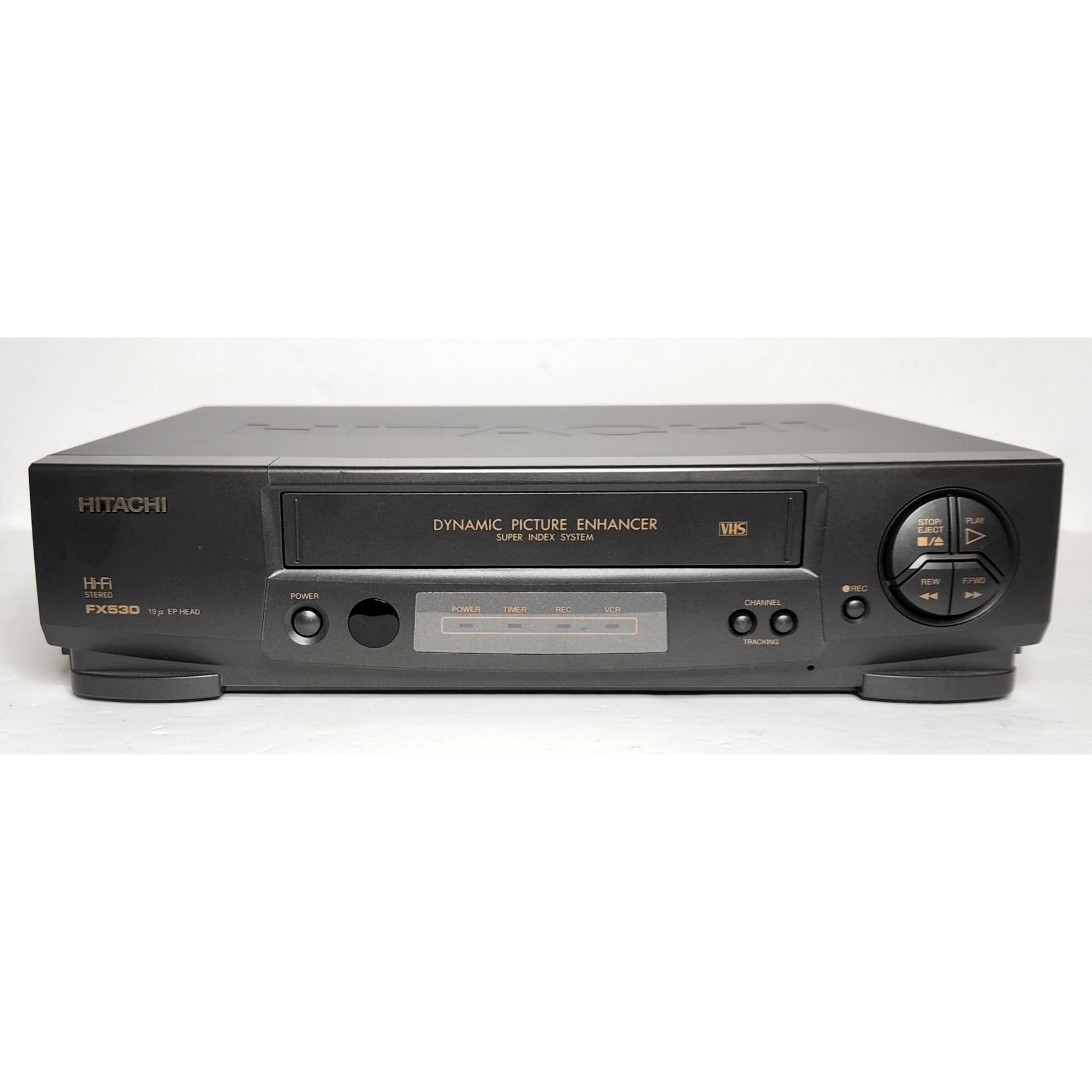 Hitachi VT-FX530A VCR - Front Panel