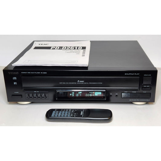 TEAC PD-D2610 5-Disc Carousel CD Changer