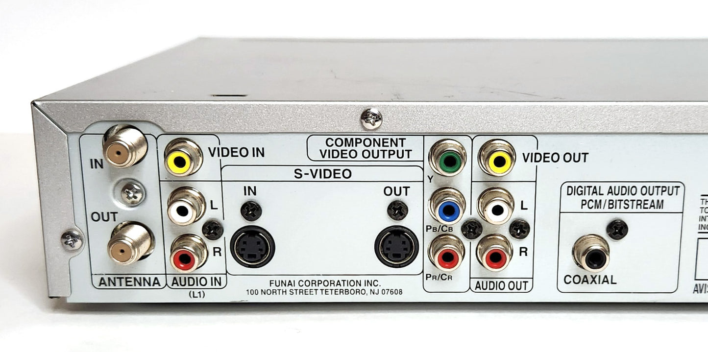 Sylvania DVR95DF DVD Recorder - Connections