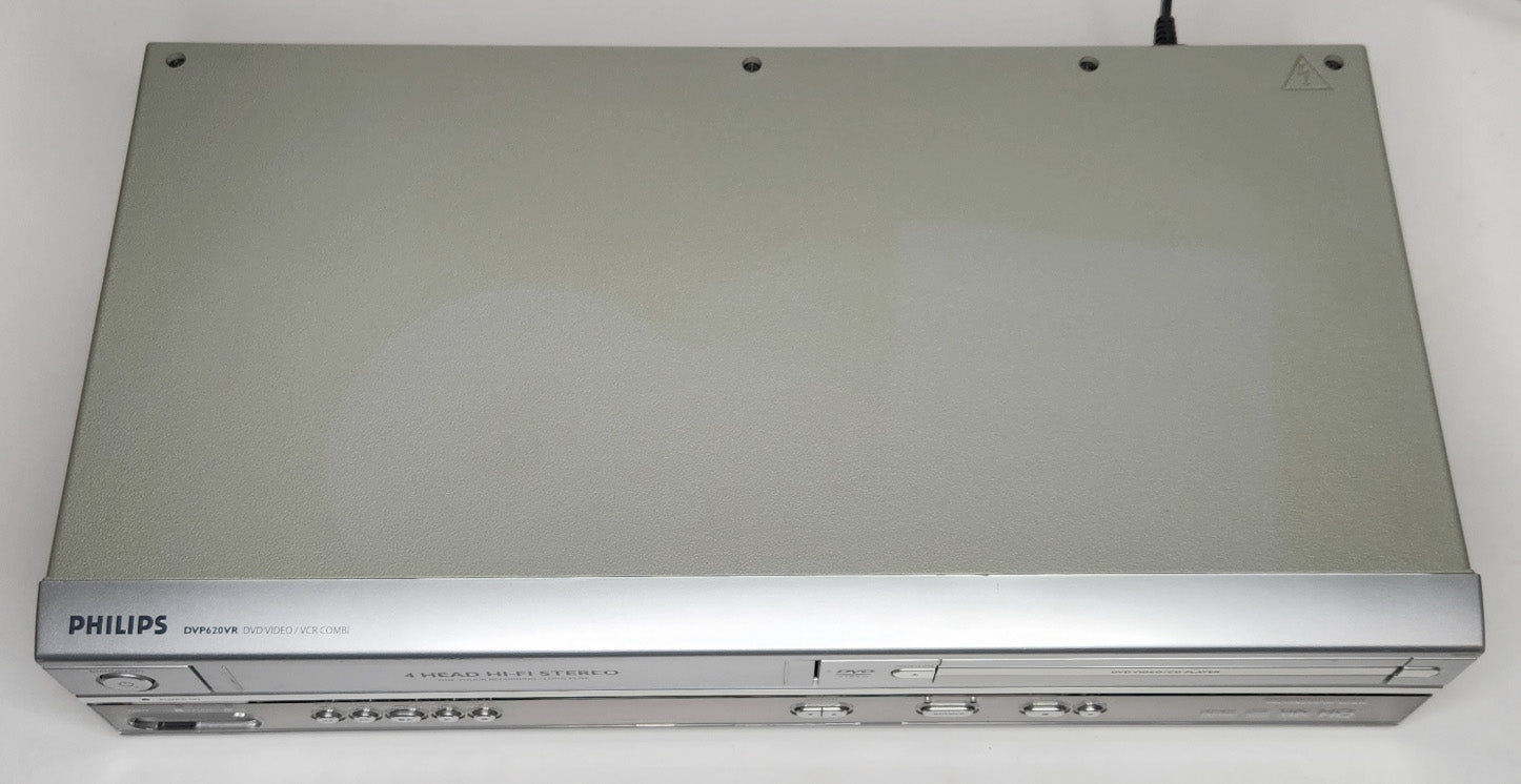 Philips DVP620VR VCR/DVD Player Combo - Top