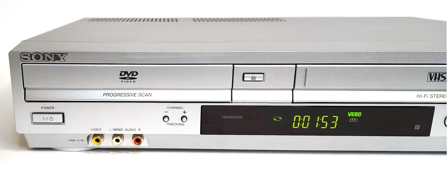 Sony SLV-D271P VCR/DVD Player Combo - Left