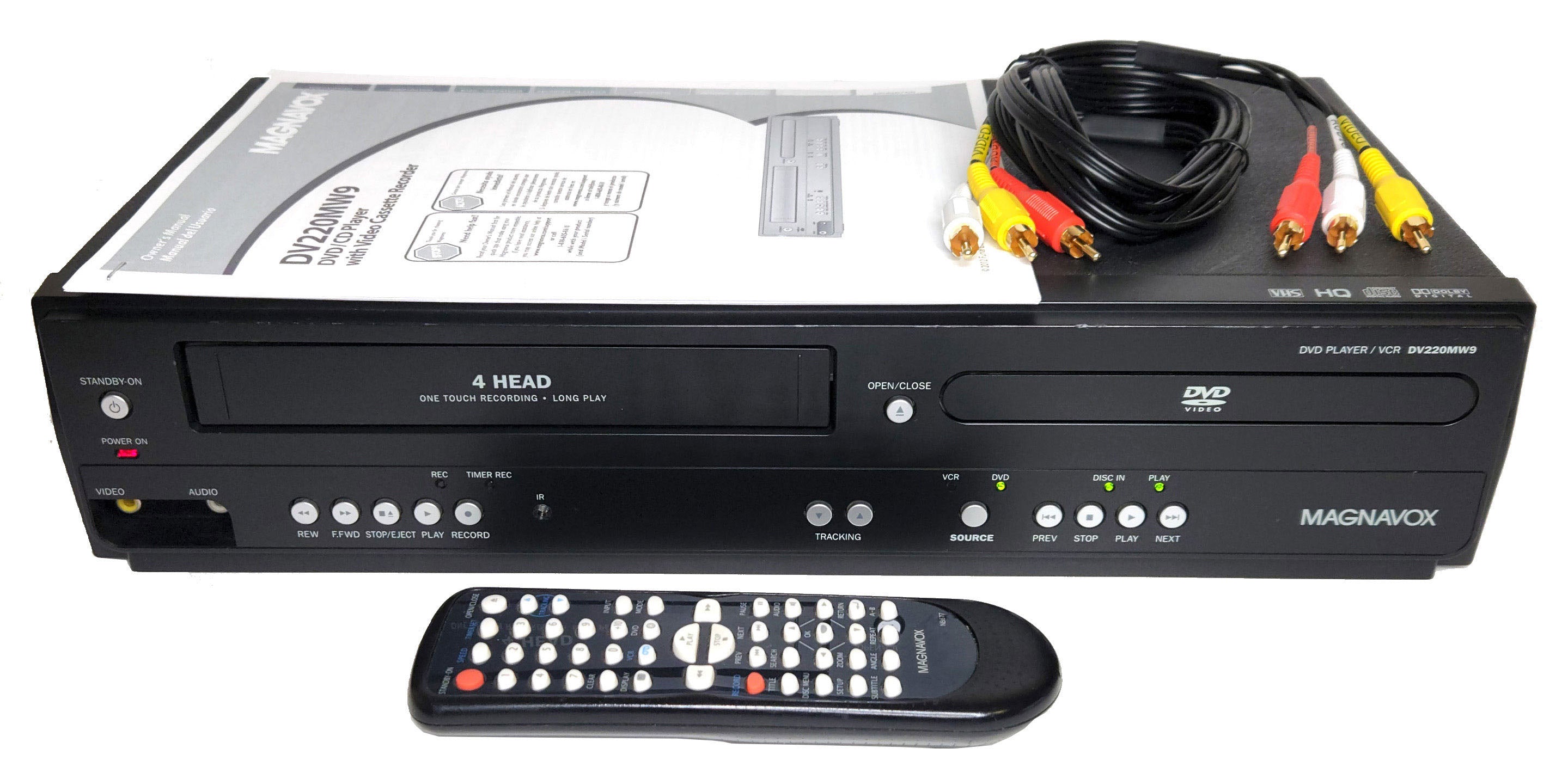 VCR/DVD Combo Players & Recorders, Combination VHS-DVD Units In Stock ...