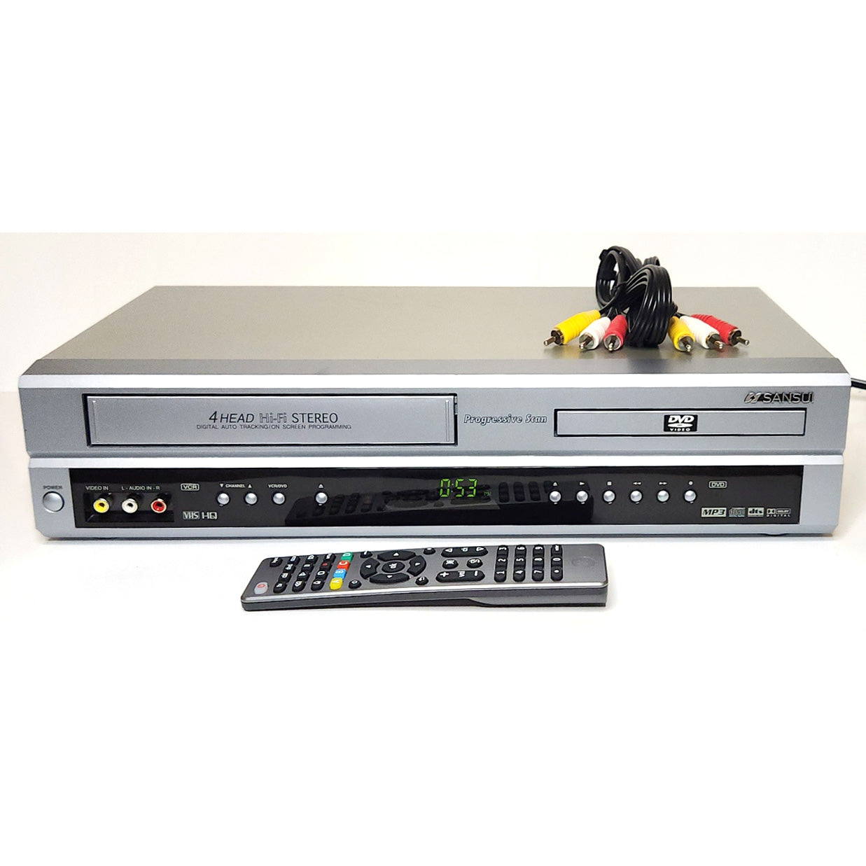 Sansui VRDVD4001 VCR/DVD Player Combo