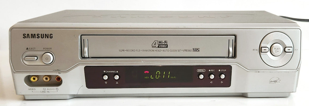 Samsung VR8360 VCR, 4-Head Hi-Fi Stereo - Front
