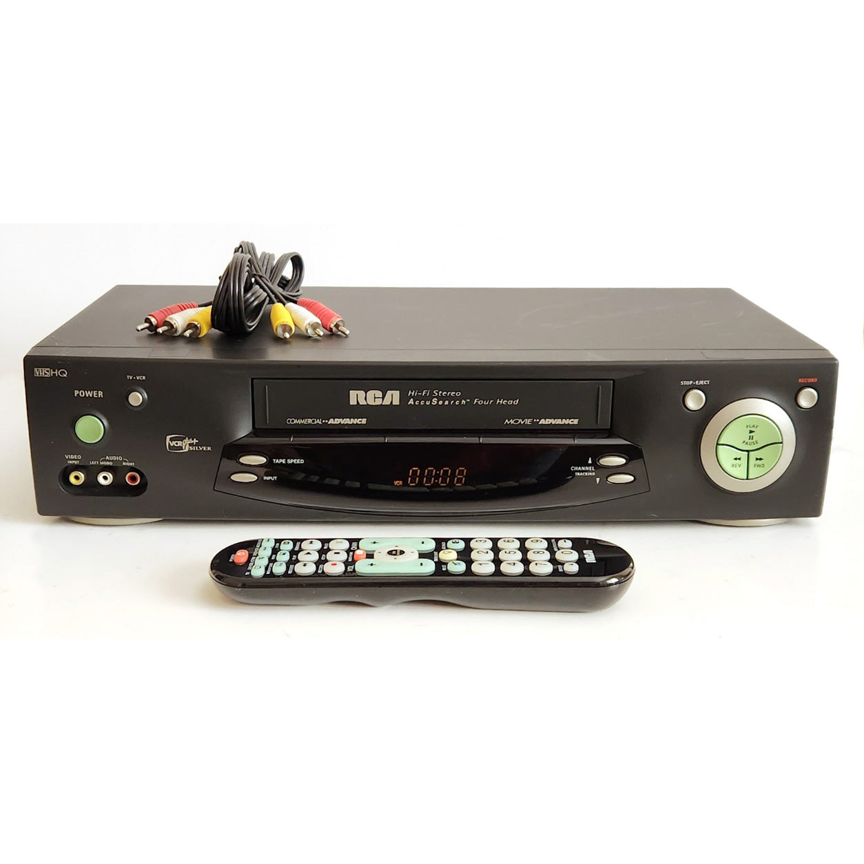 RCA VR701HF VCR, 4-Head Hi-Fi Stereo