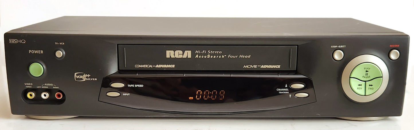 RCA VR701HF VCR, 4-Head Hi-Fi Stereo - Front