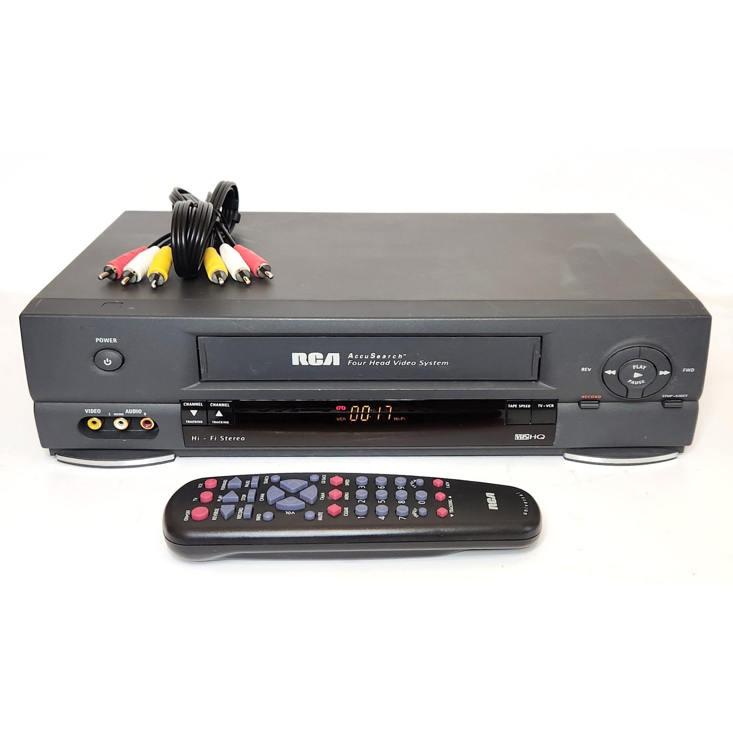 RCA VR623HF VCR, 4-Head Hi-Fi Stereo