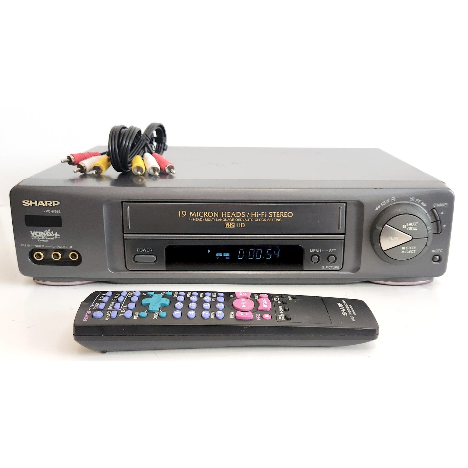 Sharp VC-H956U VCR, 4-Head Hi-Fi Stereo