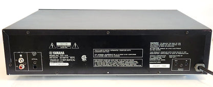 Yamaha CDC-675 5-Disc Carousel CD Changer - Rear