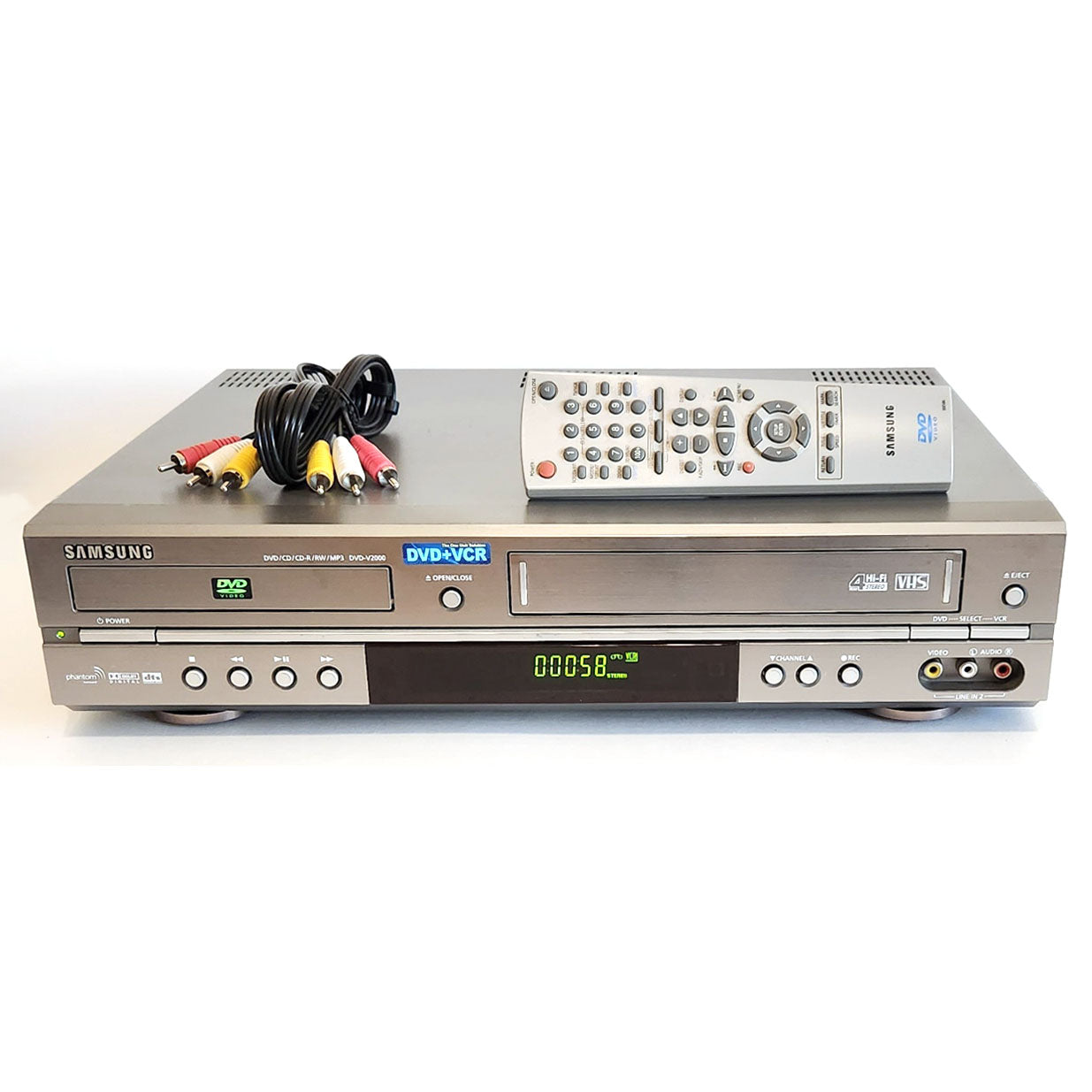 Samsung DVD-V2000 VCR/DVD Player Combo