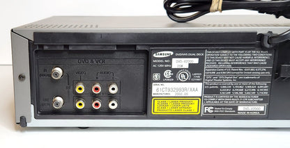 Samsung DVD-V2000 VCR/DVD Player Combo - DVD-VCR Connections and Label