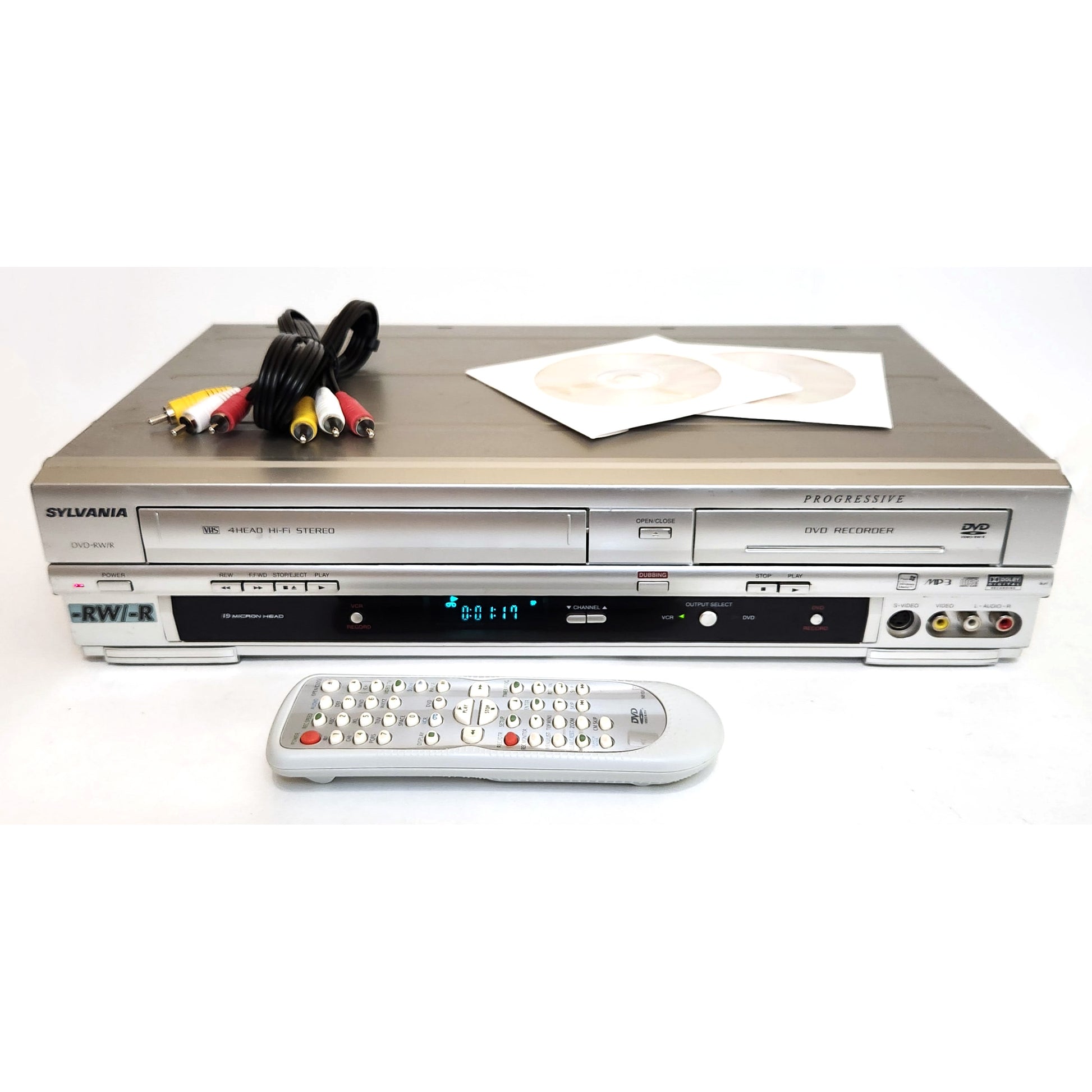 Sylvania DVR90VG VCR/DVD Recorder Combo