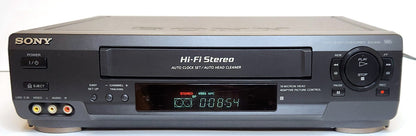 Sony SLV-N50 VCR, 4-Head Hi-Fi Stereo - Front