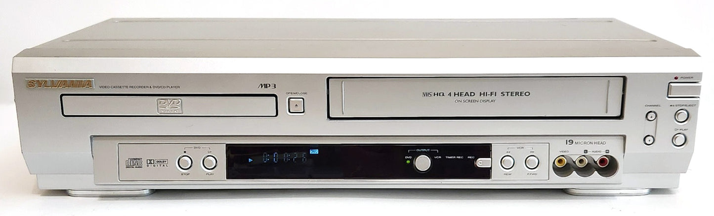 Sylvania SRD3900 VCR/DVD Player Combo - Front