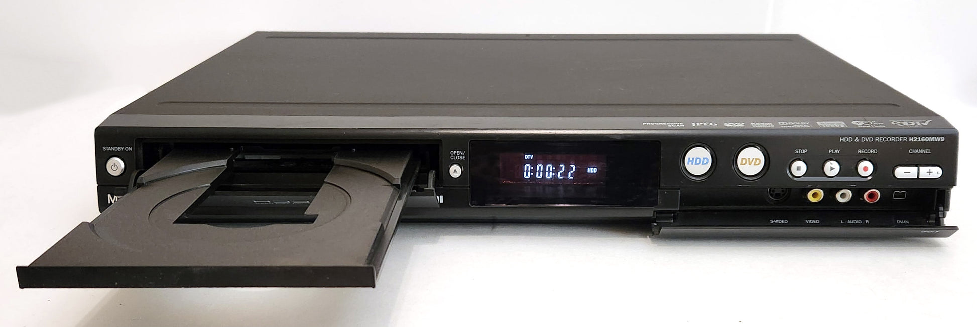 Magnavox H2160MW9 HDD/DVD Hard Disk Recorder with ATSC Tuner - Front