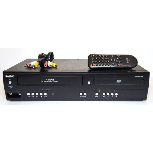Sanyo FWDV225F VCR/DVD Player Combo
