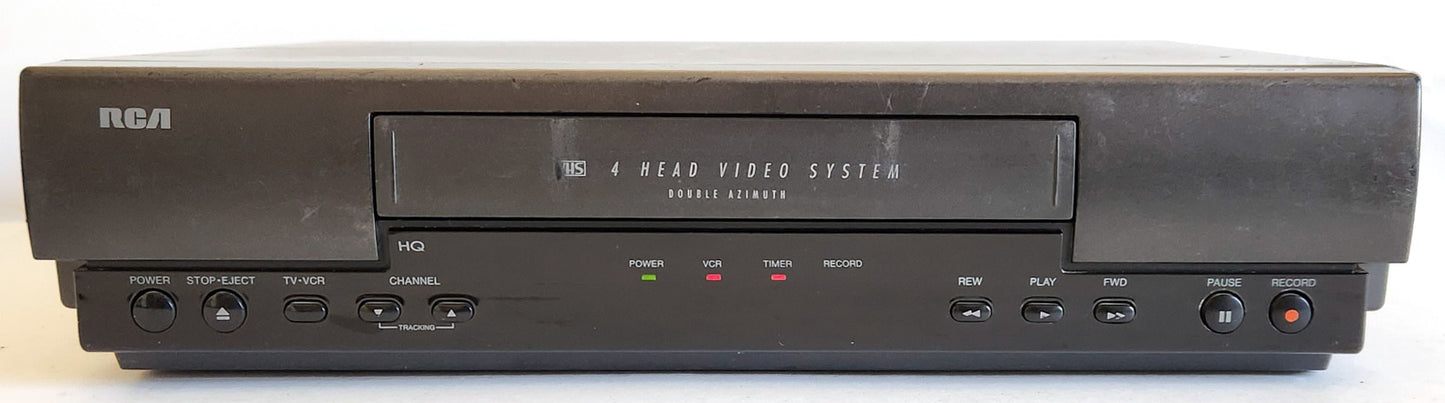 RCA VR508 VCR, 4-Head Mono - Front