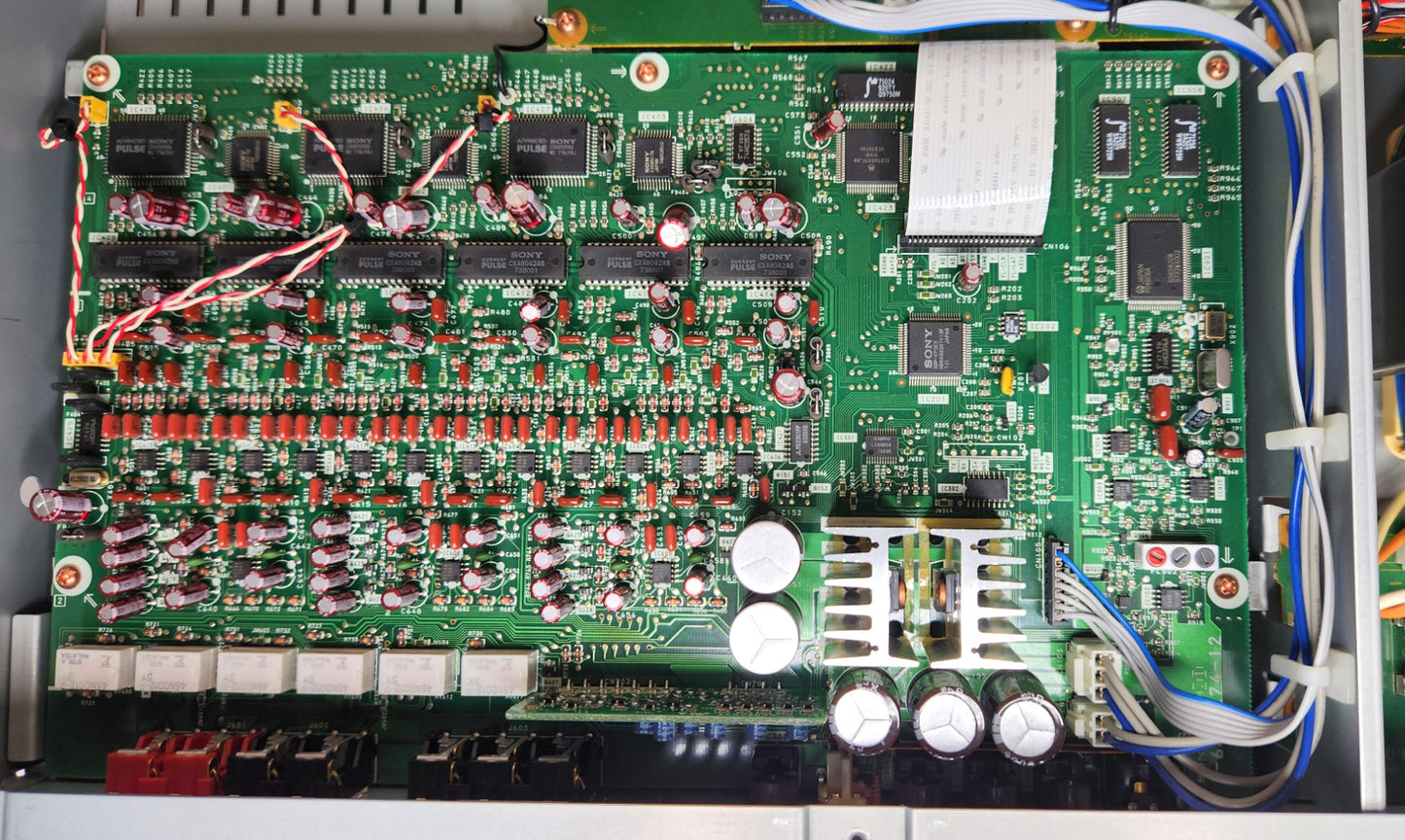 Sony SDP-EP9ES Digital Surround Processor - DSP Circuitry Detail