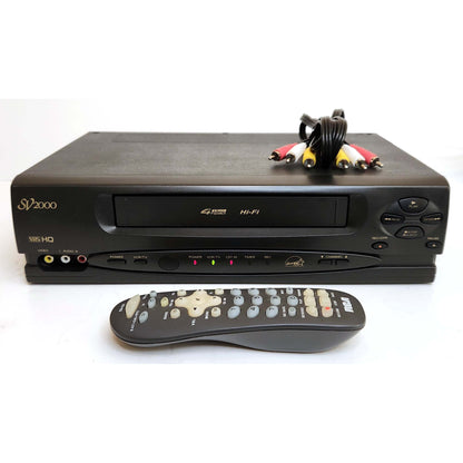 SV2000 SVA106 VCR, 4-Head Hi-Fi Stereo