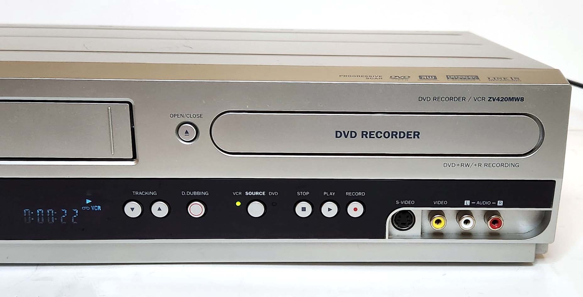 Magnavox ZV420MW8 VCR/DVD Recorder Combo - Right