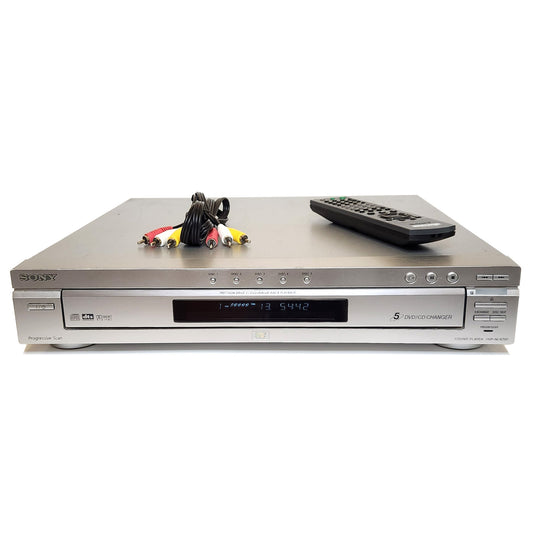 Sony DVP-NC675P DVD/CD Player, 5 Disc Carousel Changer, Silver