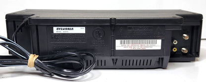 Sylvania 6240VD VCR, 4-Head Mono - Rear