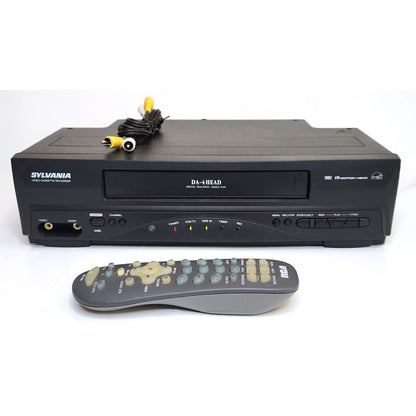 Sylvania 6240VD VCR, 4-Head Mono