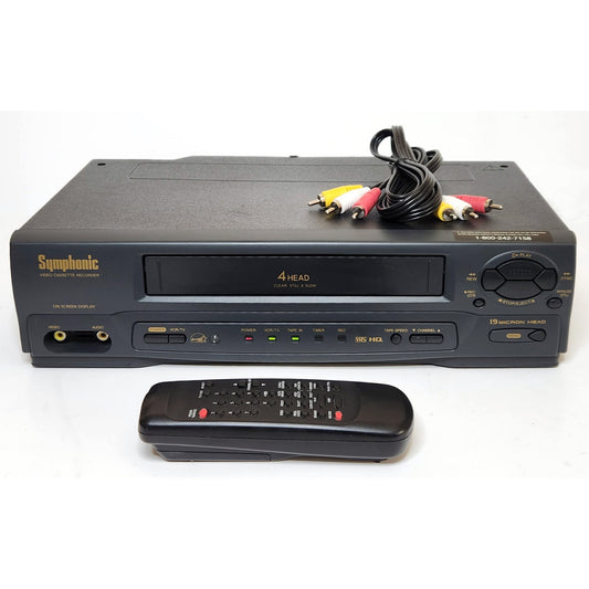 Symphonic VR-501 VCR, 4-Head Mono