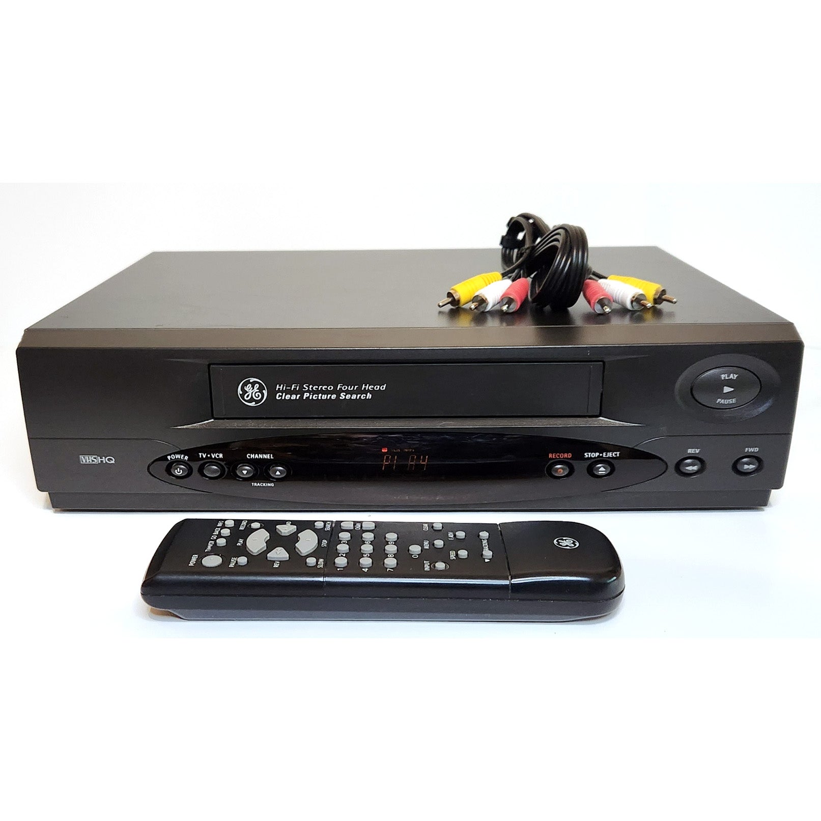 GE VG4241 VCR, 4-Head Hi-Fi Stereo