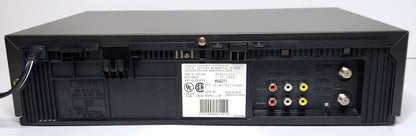 GE VG4241 VCR, 4-Head Hi-Fi Stereo - Rear