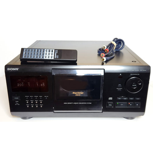 Sony CDP-CX255 MegaStorage 200 CD Changer