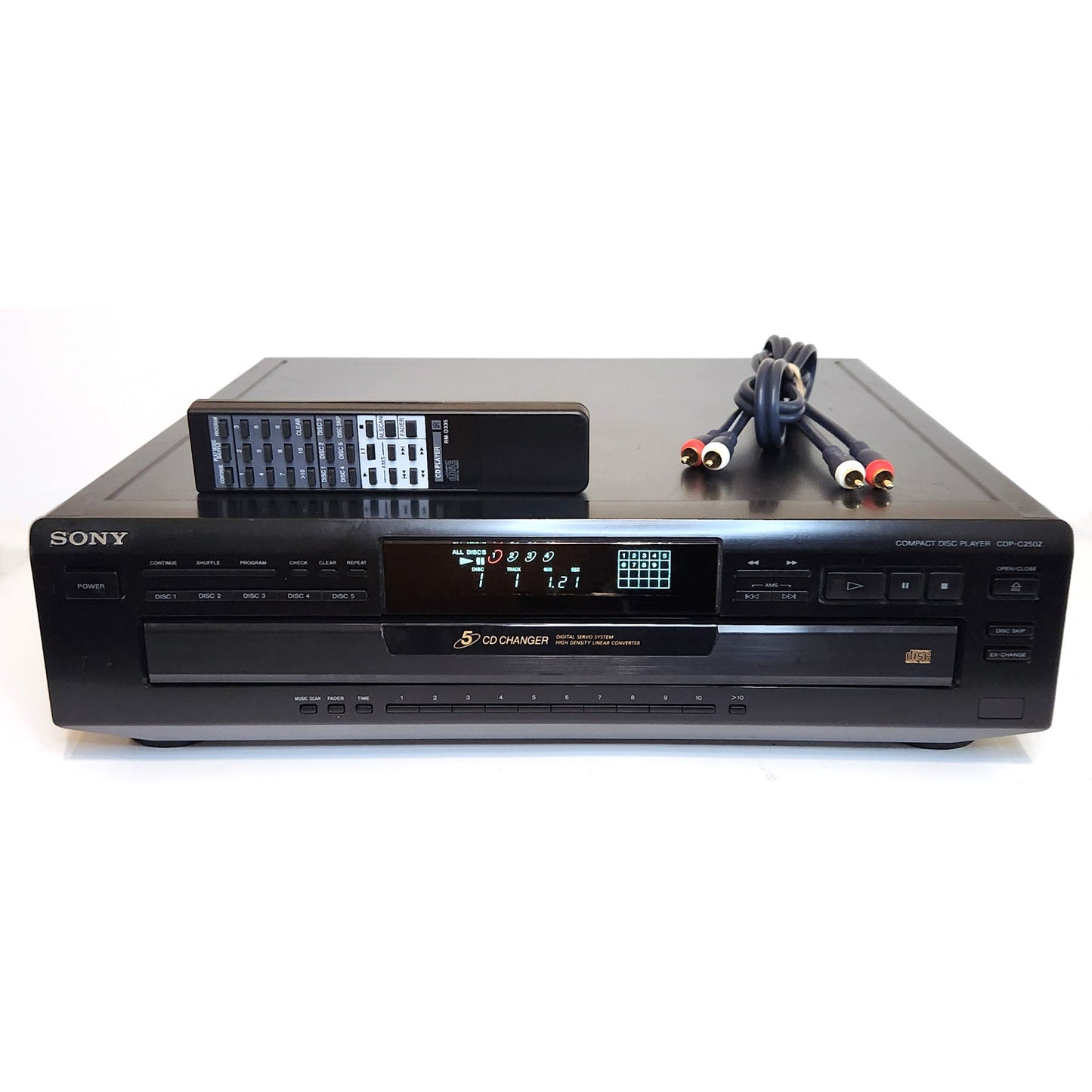 Sony CDP-C250Z 5-Disc Carousel CD Changer