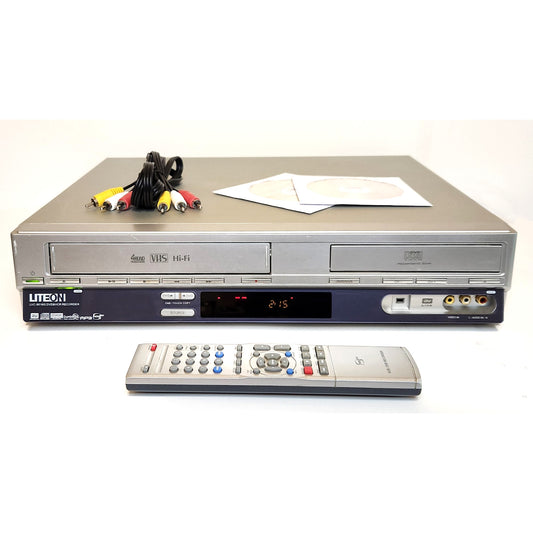 Liteon LVC-9016G VCR/DVD Recorder Combo