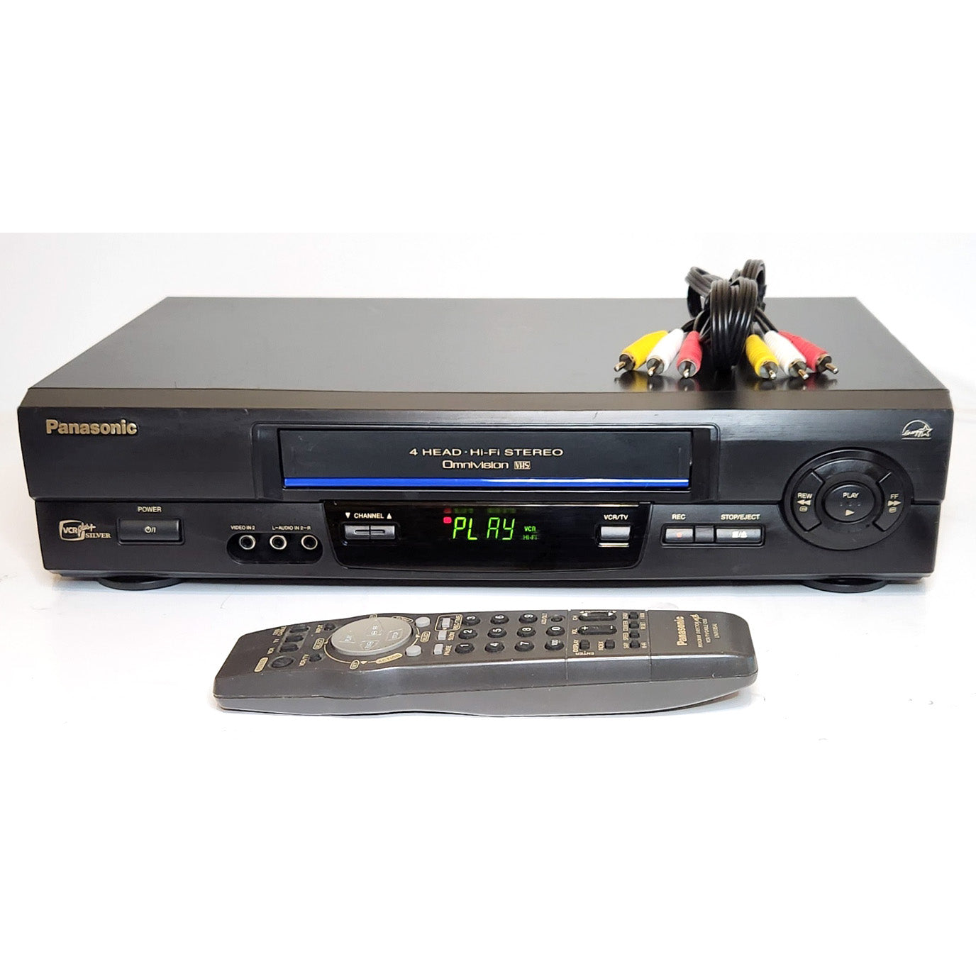 Panasonic PV-V4602 Omnivision VCR, 4-Head Hi-Fi Stereo