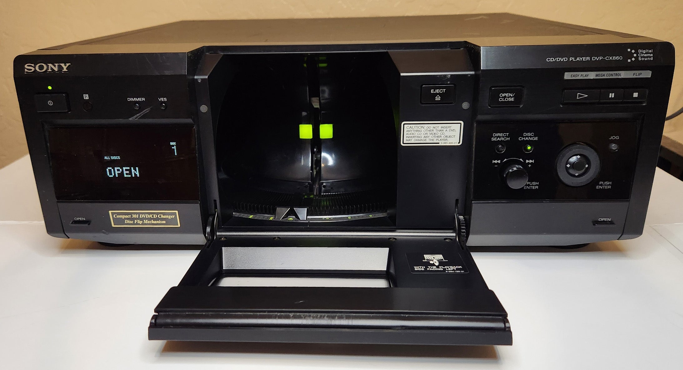 Sony DVP-CX860 MegaStorage 300+1 DVD/CD Changer
