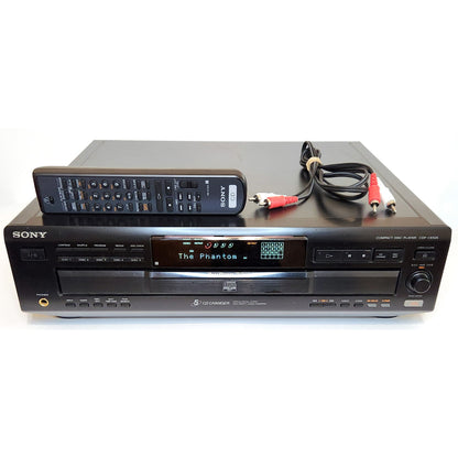 Sony CDP-CE525 5-Disc Carousel CD Changer