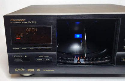 Pioneer DV-F727 300+1 Disc DVD/CD Changer - Left