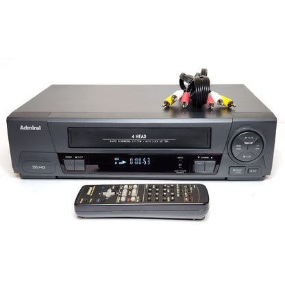 Admiral JSJ20450 VCR, 4-Head Mono