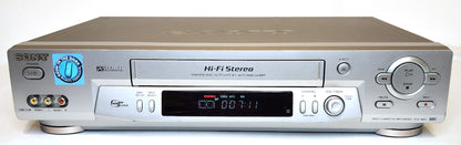 Sony SLV-N81 VCR, 4-Head Hi-Fi Stereo - Front