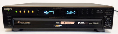 Sony DVP-NC655P DVD/CD Player, 5 Disc Carousel Changer - Front