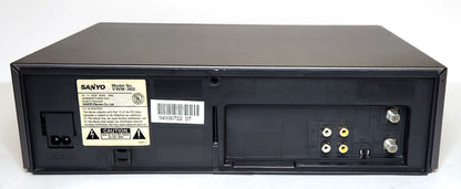 Sanyo VWM-360 VCR, 4-Head Mono - Rear