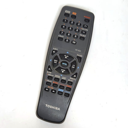 Toshiba W-614 VCR, 4-Head Hi-Fi Stereo - Remote Control