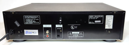 Sony CDP-C445 5-Disc Carousel CD Changer - Rear