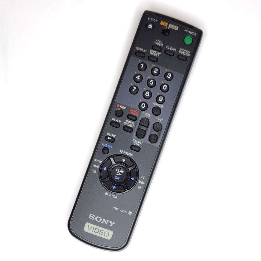 Sony SLV-478 VCR, 4-Head Mono - Remote Control